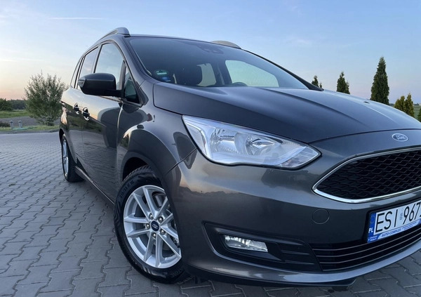 Ford C-MAX cena 63900 przebieg: 75000, rok produkcji 2018 z Sieradz małe 667